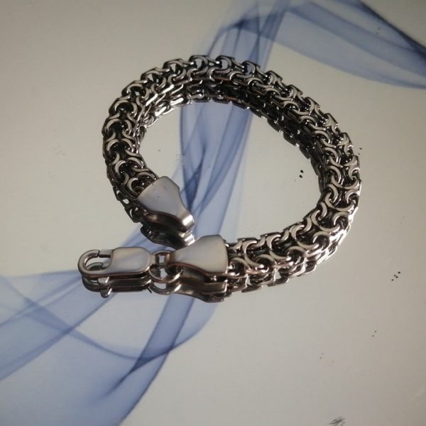 Браслет из серебра «Мантия»