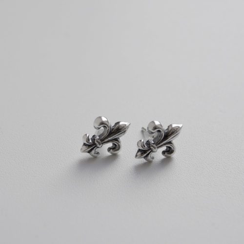 Серьги «Лилия» из серебра